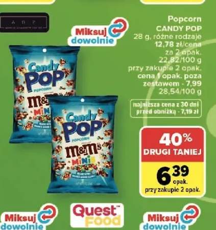 Popcorn CANDY POP M&M's Minis