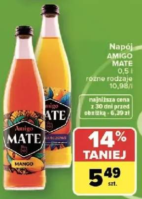Napój AMIGO MATE Pomarańczowe