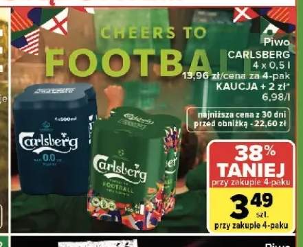 Piwo Carlsberg 4-pak 0,5l