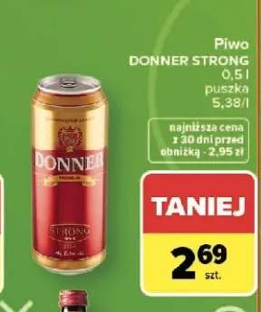 Piwo Donner Premium Strong