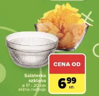 Salaterka szklana 17-20cm