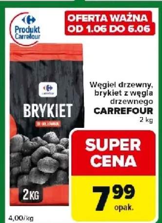 Węgiel drzewny Carrefour