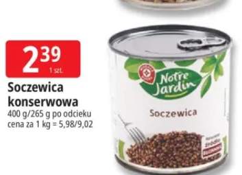 soczewica konserwowa