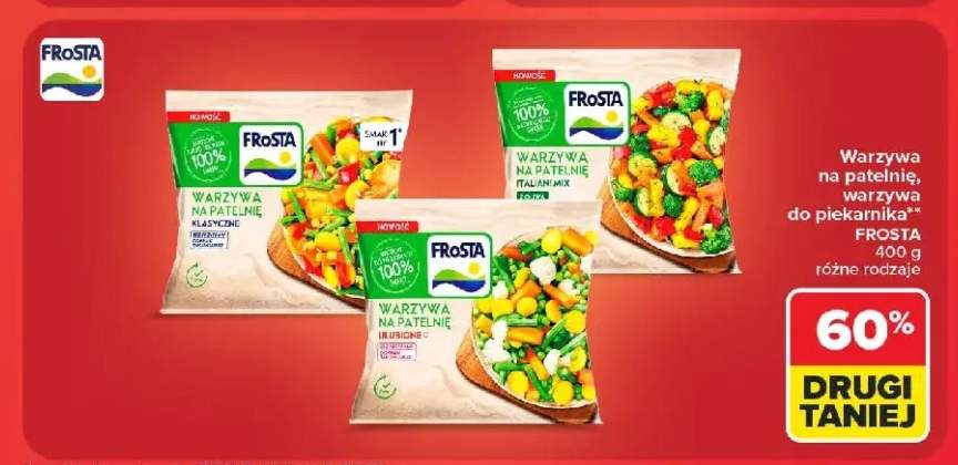 Warzywa na patelnię Italian Mix z oliwą Frosta