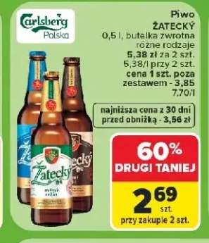 Piwo Žatecký Černý