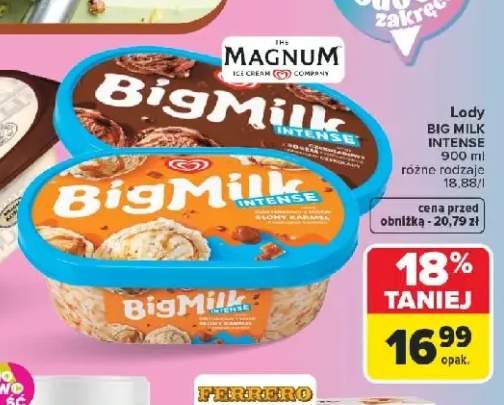 Lody Big Milk Intense