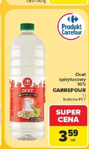 Ocet spirytusowy 10% Carrefour