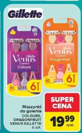 Maszynki do golenia Gillette Venus Comfort Colours 6-pak