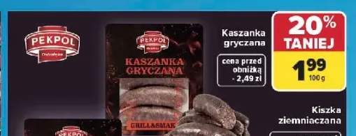 Kaszanka gryczana Pekpol