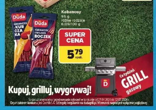 Kabanosy swojski boczek Duda