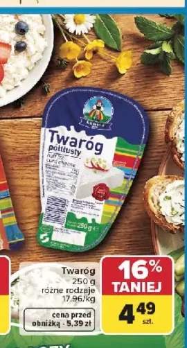Twaróg półtłusty Łowicz