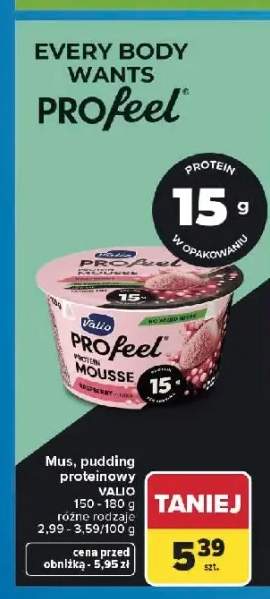 Pudding proteinowy Valio PROfeel