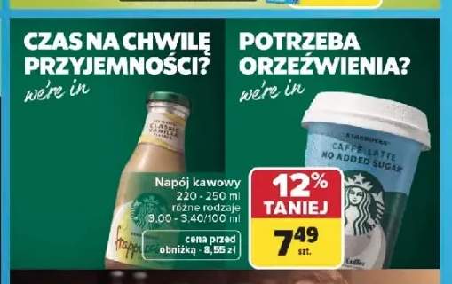 Napój kawowy Starbucks