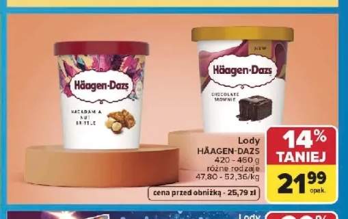 Lody Häagen-Dazs Macadamia Nut Brittle