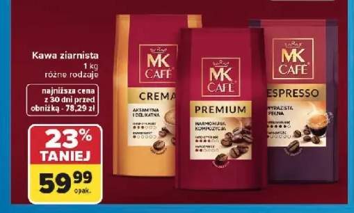 Kawa ziarnista MK Café Crema