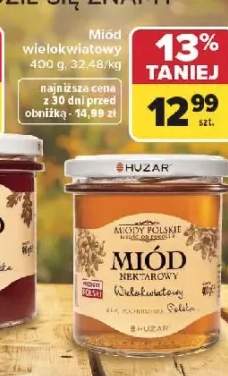 Miód wielokwiatowy Huzar