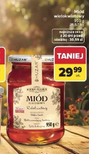 Miód wielokwiatowy Huzar