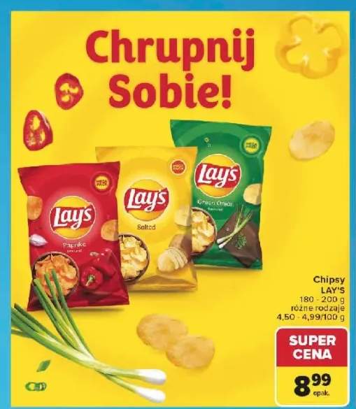 Chipsy Lay's Green Onion