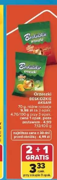 Orzeszki Beskidzkie solone