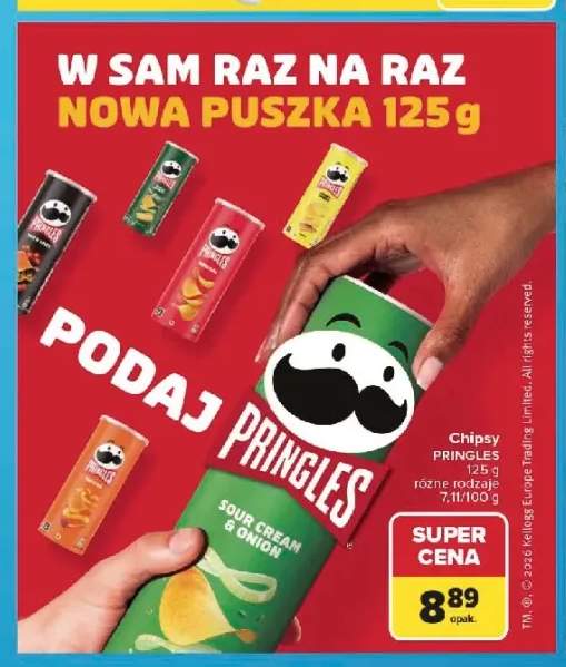 Chipsy Pringles Original