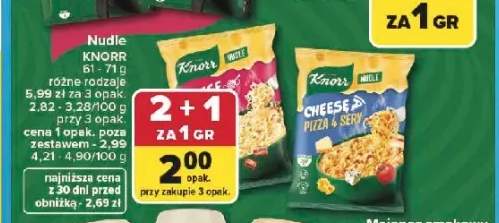 Nudle Knorr Cheese Pizza 4 Sery