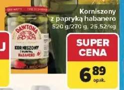 Korniszony z papryką habanero Dawtona