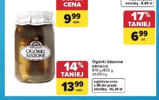 Ogórki kiszone Krokus