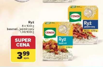 Ryż basmati Cenos 4-pak 100 g