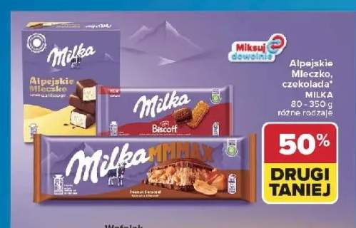 Czekolada Milka Biscoff