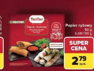 Papier ryżowy TaoTao