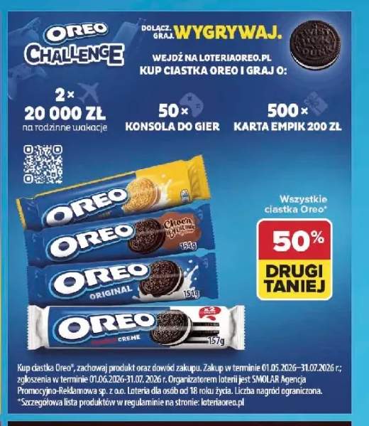 Ciastka Oreo Double Creme