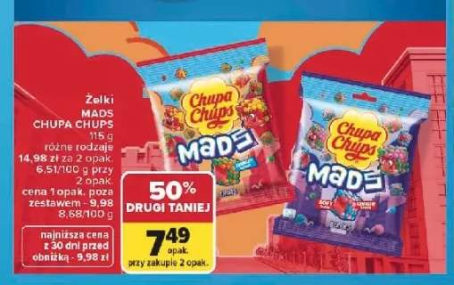 Żelki Mads Chupa Chups