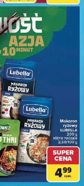 Makaron ryżowy Lubella Nitki