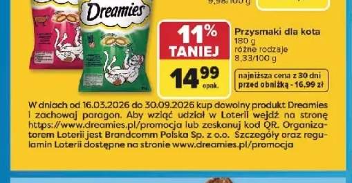 Przysmaki dla kota Dreamies