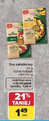 Sos sałatkowy Kotányi Caprese