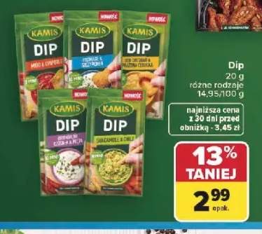 Dip Kamis Ser Cheddar & Prażona Cebula