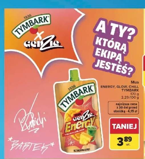 Mus Tymbark Genzie Energy