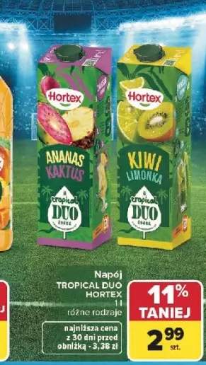 Napój Hortex Tropical Duo Kiwi Limonka