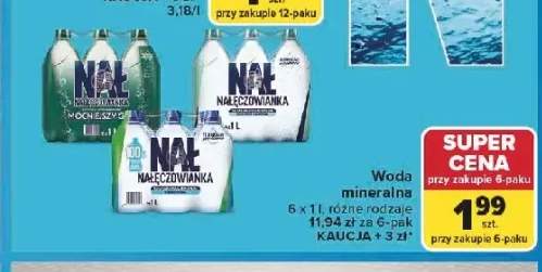 Woda mineralna Nałęczowianka niegazowana