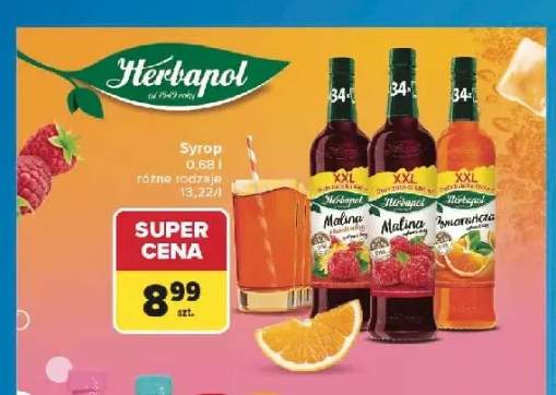 Syrop Herbapol Pomarańcza