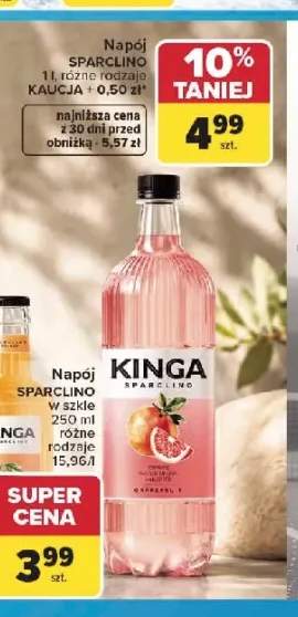 Napój Kinga Sparclino