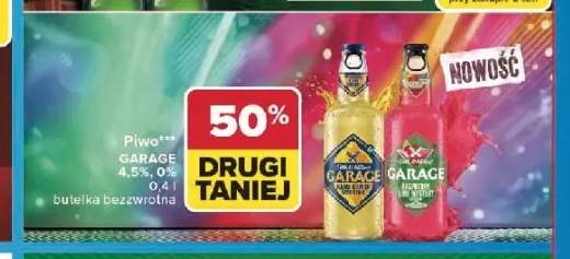 Piwo bezalkoholowe Garage Raspberry Lime Mystery 0,0%