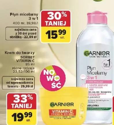 Płyn micerlarny 3w1 Garnier Skin Naturals