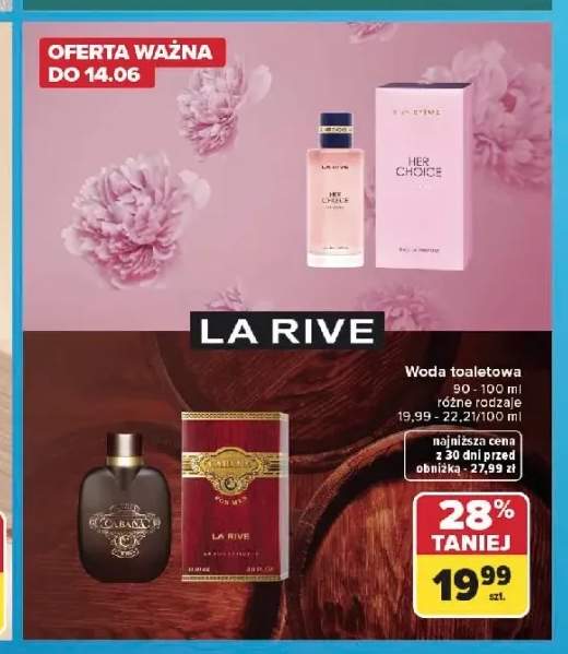 Woda toaletowa La Rive Her Choice