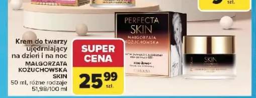 Krem do twarzy ujędrniający na dzień i na noc Perfecta Skin Małgorzata Kożuchowska