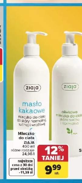 Mleczko do ciała Ziaja