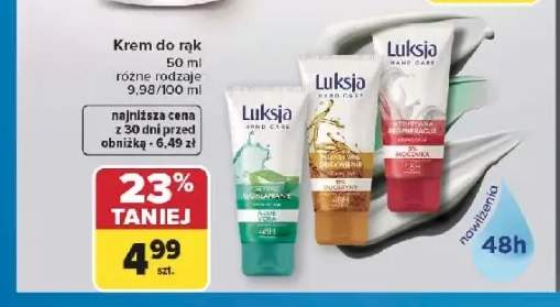 Krem do rąk Luksja