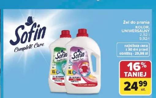 Żel do prania Sofin Complete Care Uniwersalny