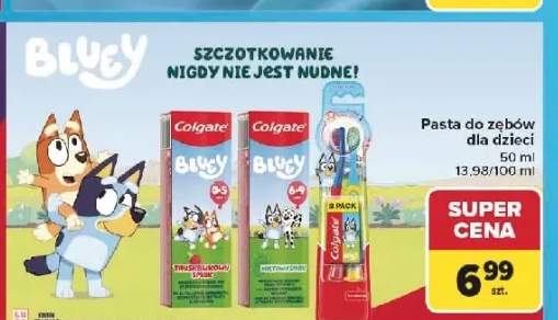 Pasta do zębów dla dzieci Colgate Bluey o smaku miętowym