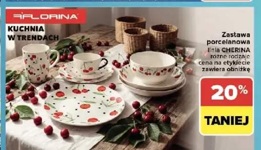 Zestaw zastawy porcelanowej Florina Cherina